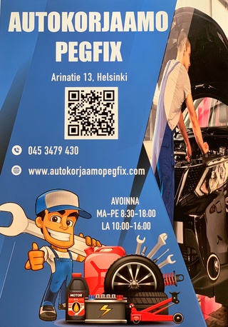 Autokorjaamo Pegfix Helsinki